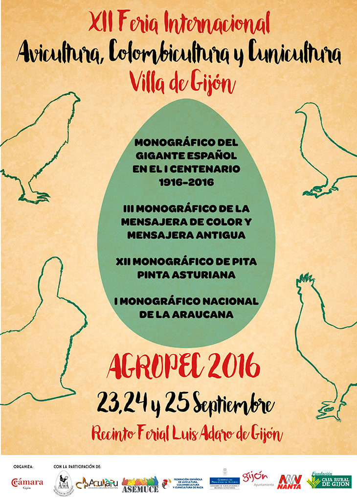 Cartel XII Feria Internacional – AGROPEC 2016
